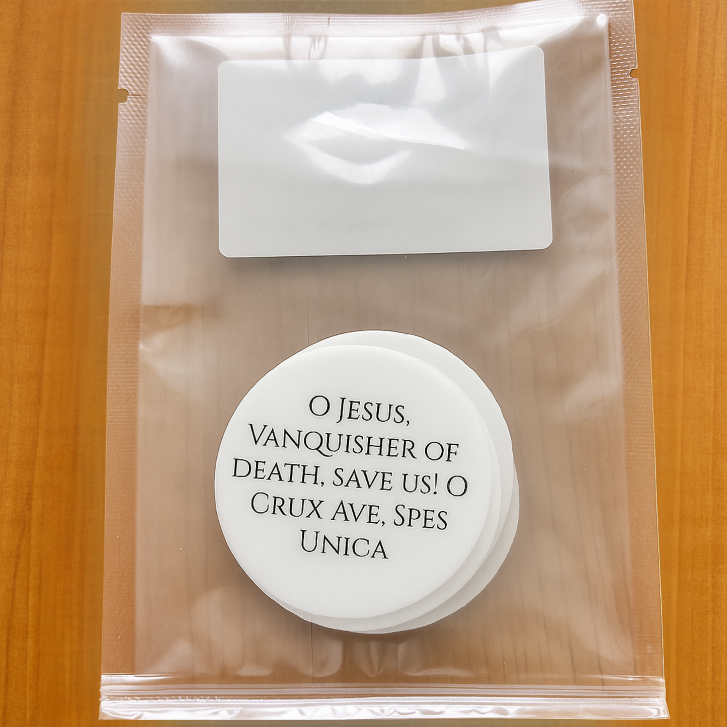 Wafer Paper Pieces with Protective Prayer - 1 Bag (10 pieces)