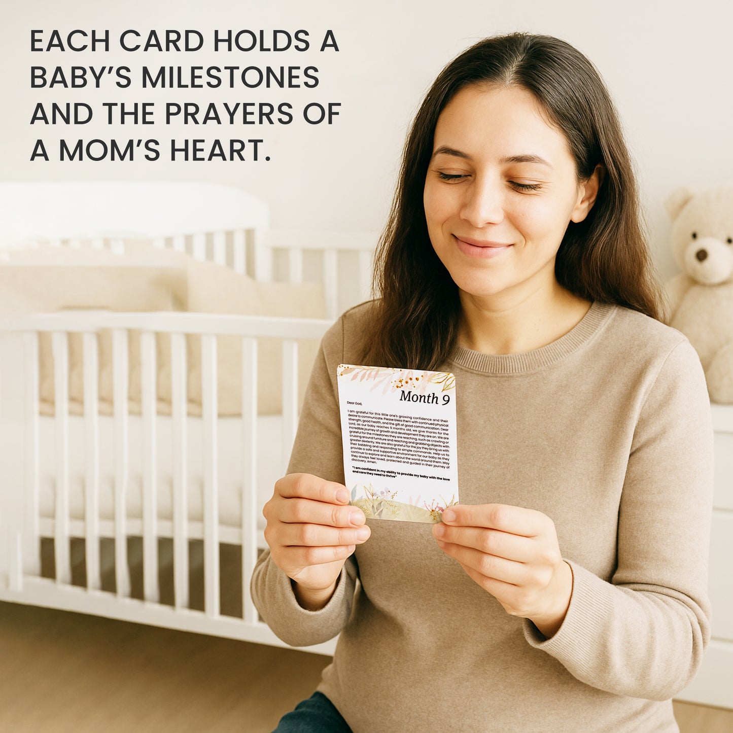 Baby Prayer and Milestone Cards
