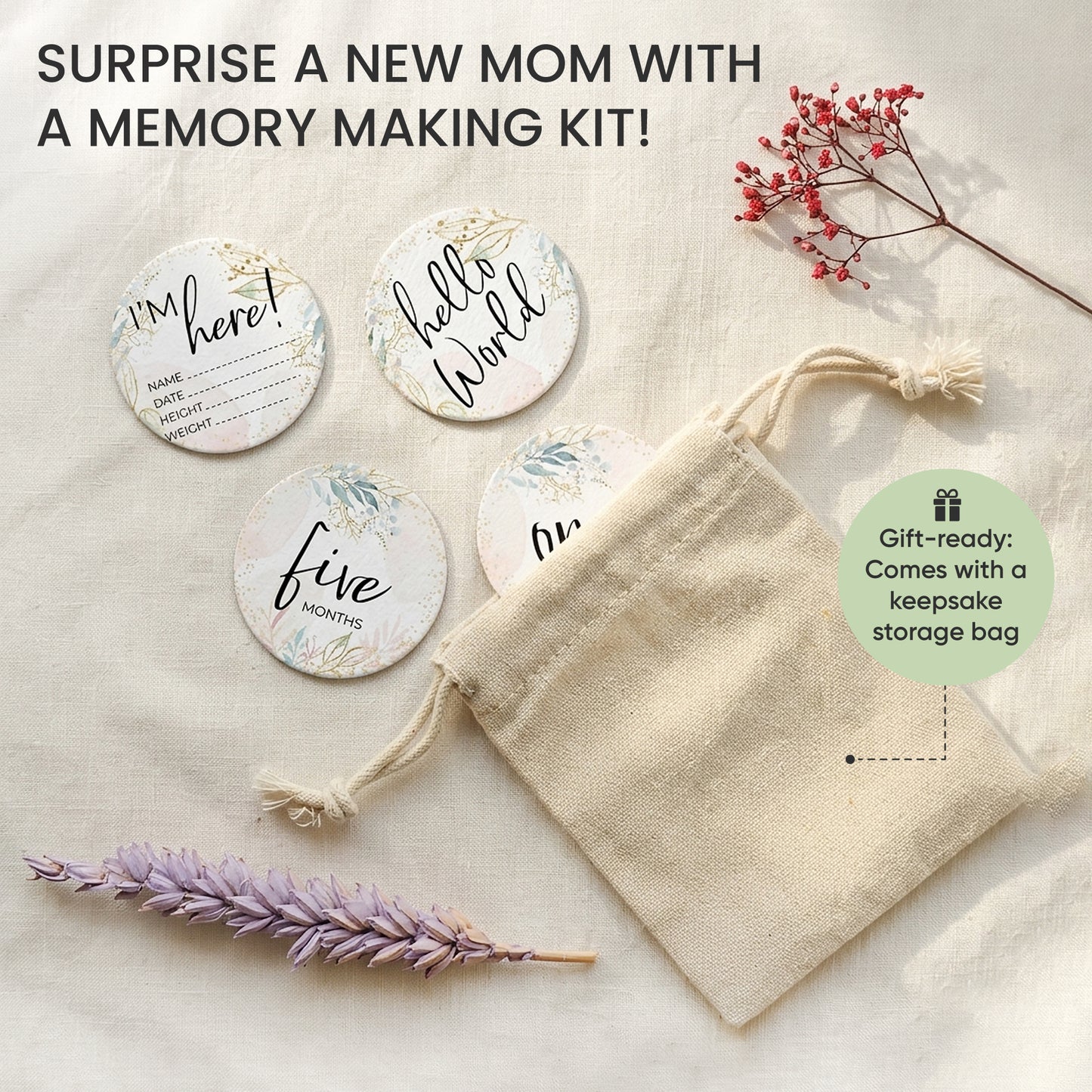 Baby Prayer and Milestone Cards