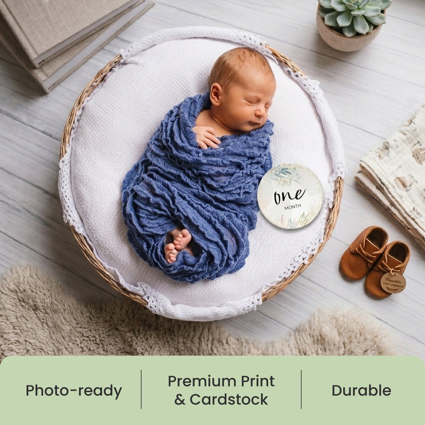 Baby Prayer and Milestone Cards