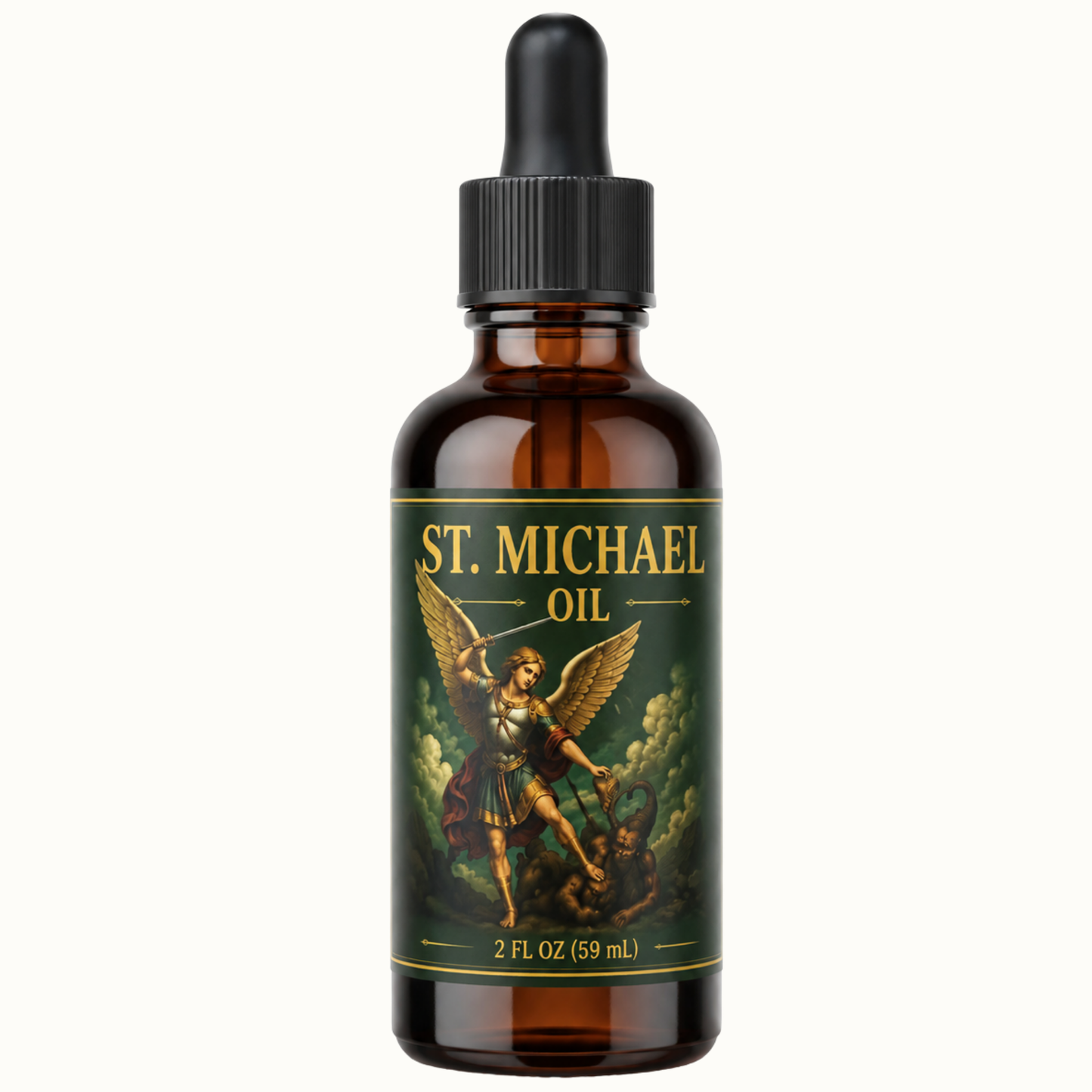 St. Michael the Archangel Oil – 2 oz | Inspired by the Revelations of Luz de María Bonilla